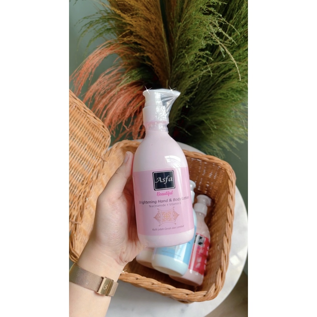 ASFA Brightening Body Lotion with Niacinamide dan Vitamin E 300ml