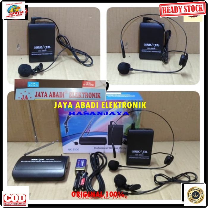 G120 NAKATA  MIC WIRELESS CLIP ON MIC BANDO HEADSET DAN MIK JEPIT KLIP KERAH BAJU VOCAL AUDIO SOUND SISTEM COCOK UNTUK IMAM MASJID PIDATO CERAMAH DLL KHUALITAS SUARA JERNIH LEBIH PRAKTIS DAN MUDAH DIGUNAKAN HARGA TERJANGKAU