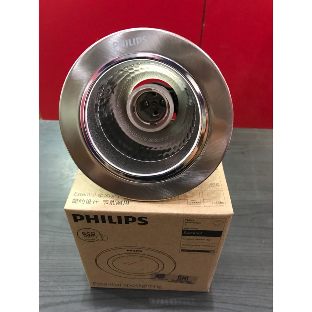 Philips Downlight 66662 3 inchi Nickel