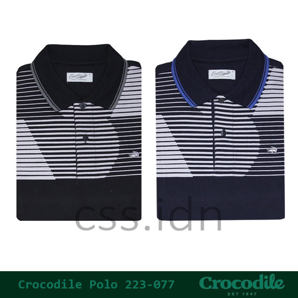 Kaos Kerah Polo Pria Crocodile 223-077