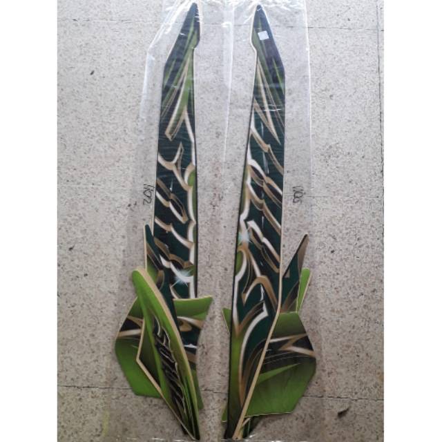 Striping sticker lis standar yamaha mio soul 2011 hijau