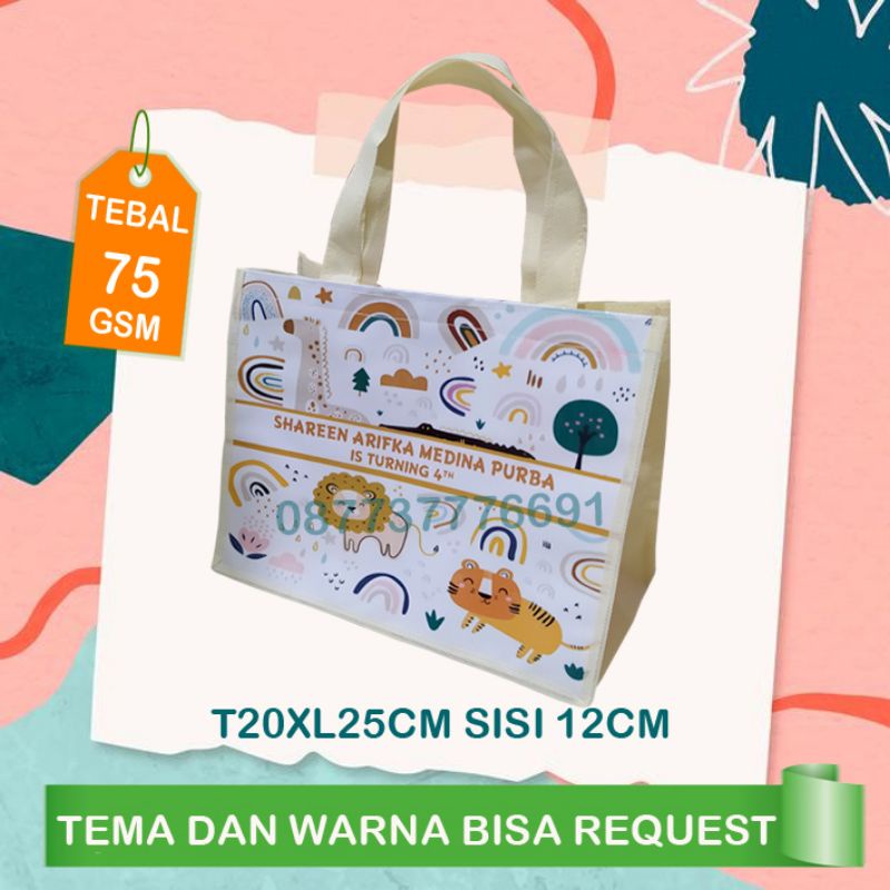 

Souvenir tas ulang tahun murah/tas ultah murah/goodie bag ulang tahun murah