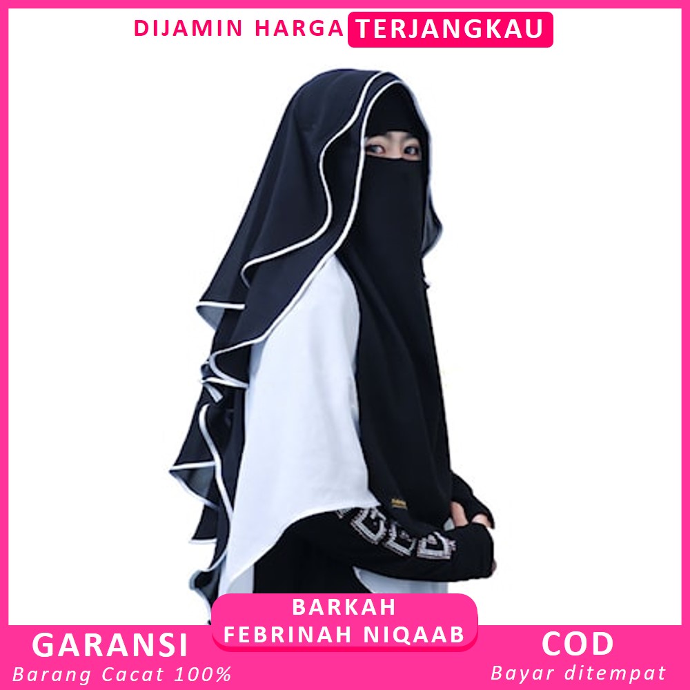 Cadar Niqab Hijab Niqob Jilbab Nikab Nikob Niqop Khimar Muslim Saudia Arab Cadar Yaman Yemen Butterf