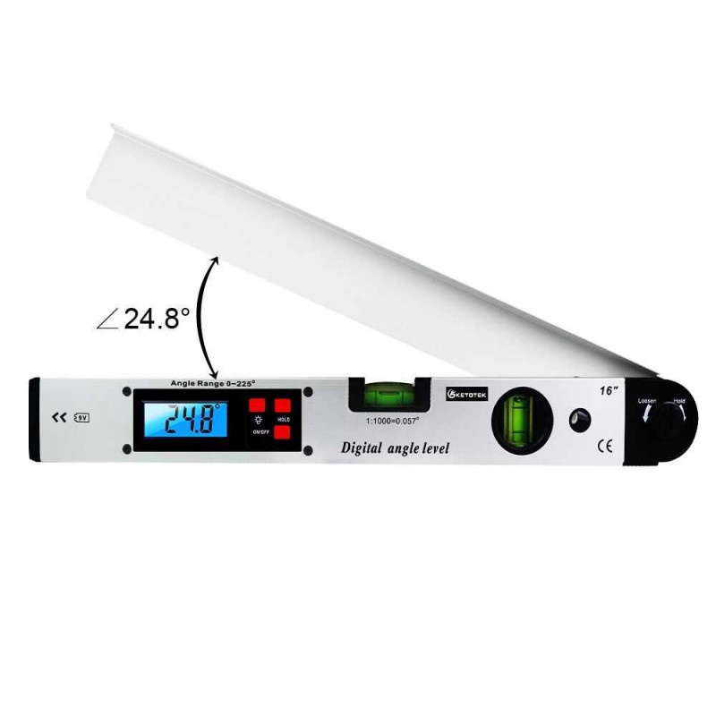 Penggaris Pengukur Sudut Digital Inclinometer Goniometer Level Angle