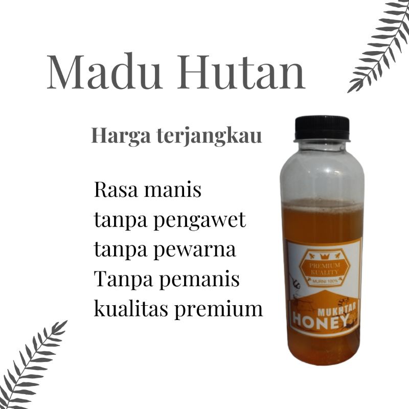 

Forest honey / Madu Hutan liar / lebah dorsata 250 gram