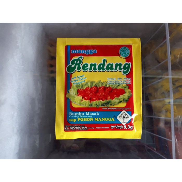 

Order Langsung Bumbu Rendang cap Mangga 8.3 gram terbaik