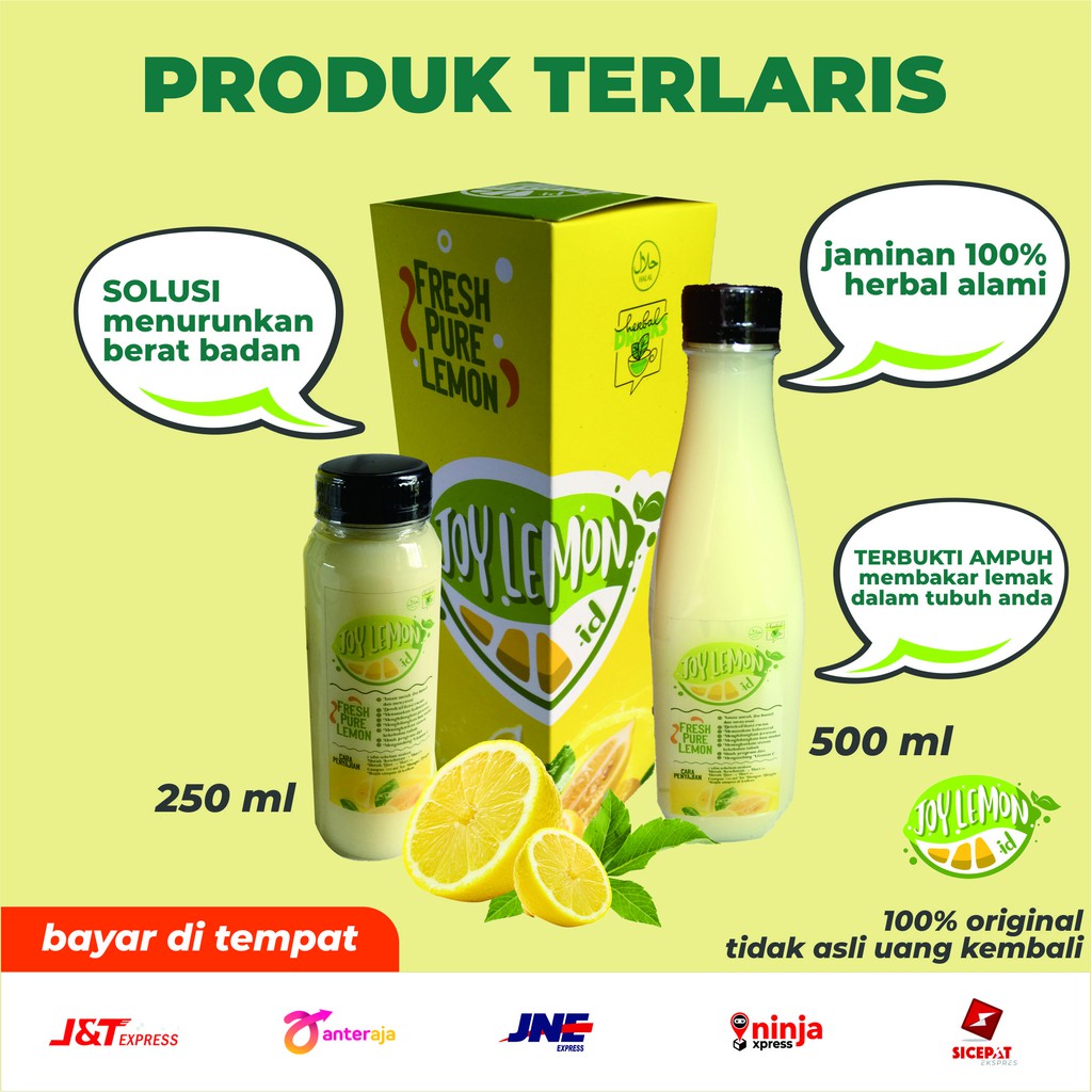 

(PROMO) SARI LEMON 250 ML GEMELI /MINUMAN DIET