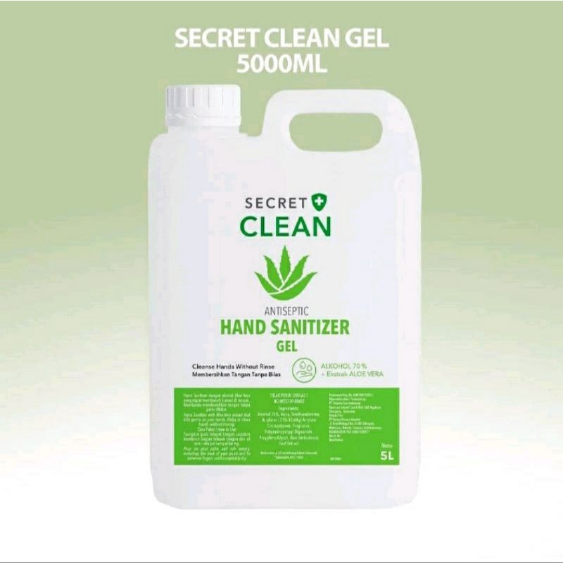 Hand Sanitizer Secret Clean 5000ML