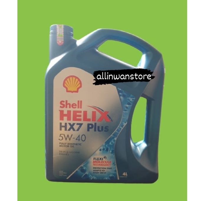 OLI SHELL HELIX HX7 5W40 MOBIL 4L Liter ASLI ORIGINAL