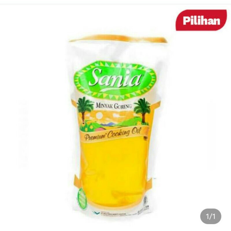 

Minyak goreng sania 1 dan 2 Liter
