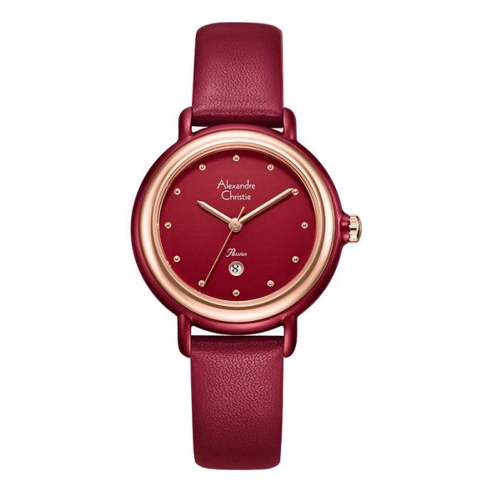 Jam Tangan Wanita Alexandre Christie Passion AC 2963 LD LRGRE Ladies barang ada
