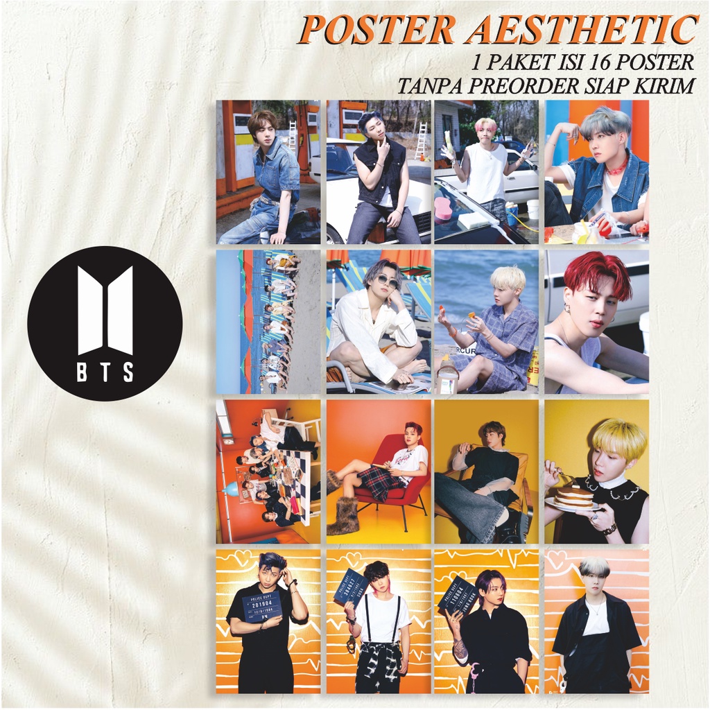 Jual Poster Dinding Aesthetic Bts Kpop Poster Aesthetic Poster