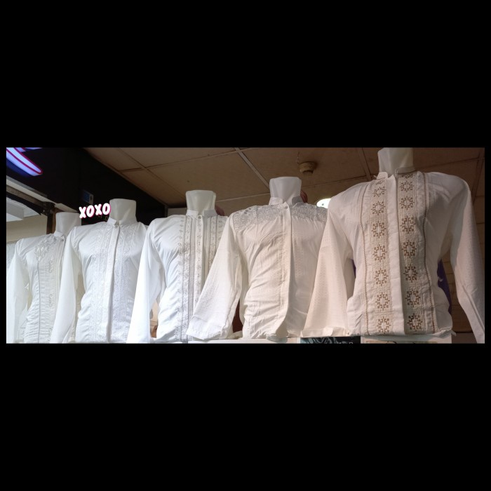 KOKO Muslim Size M L XL Lengan Panjang Semi Sutra Putih Akhtar Broken White M U2P4 Termurah Premium 