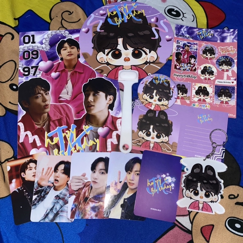 JUNGKOOK BIRTHDAY KIT (ART BY BORABORA)