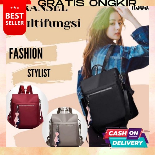 Backpack Premium Rangsel Punggung Viral Backpack Sekolah Casual Rangsel Cewek Branded Bagpack Model 