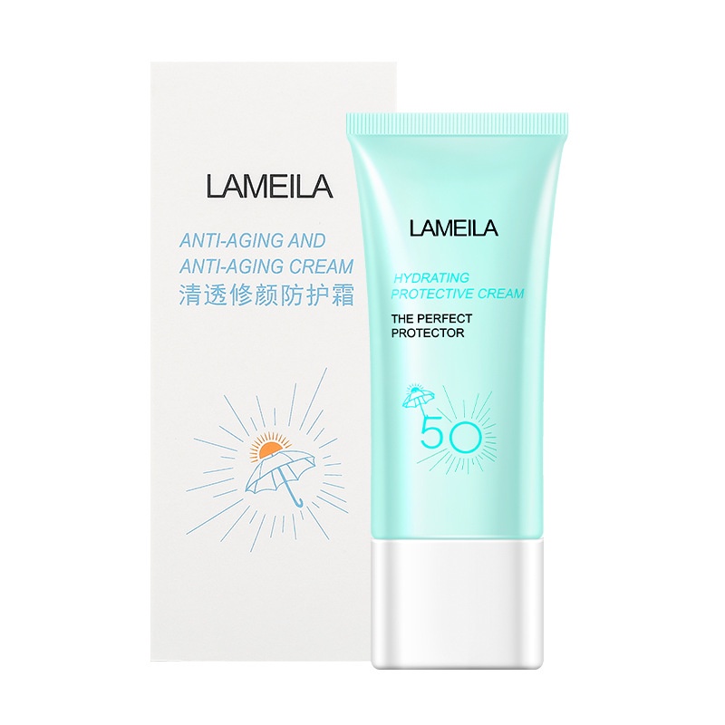 LAMEILA SUNBLOCK CREAM 3060 ~  SPF50+PA++++ Sun Protective Cream 3060 + 3053