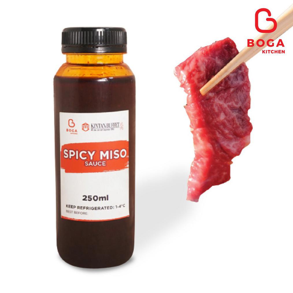 

{BISA COD} KINTAN | Spicy Miso BBQ Dipping Sauce 250ML TERBATAS [Kode 1|Kode 2|Kode 3|Kode 4|Kode