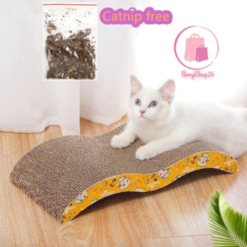 Mainan Papan Garukan Kucing/Cat Toy Scratcher Board