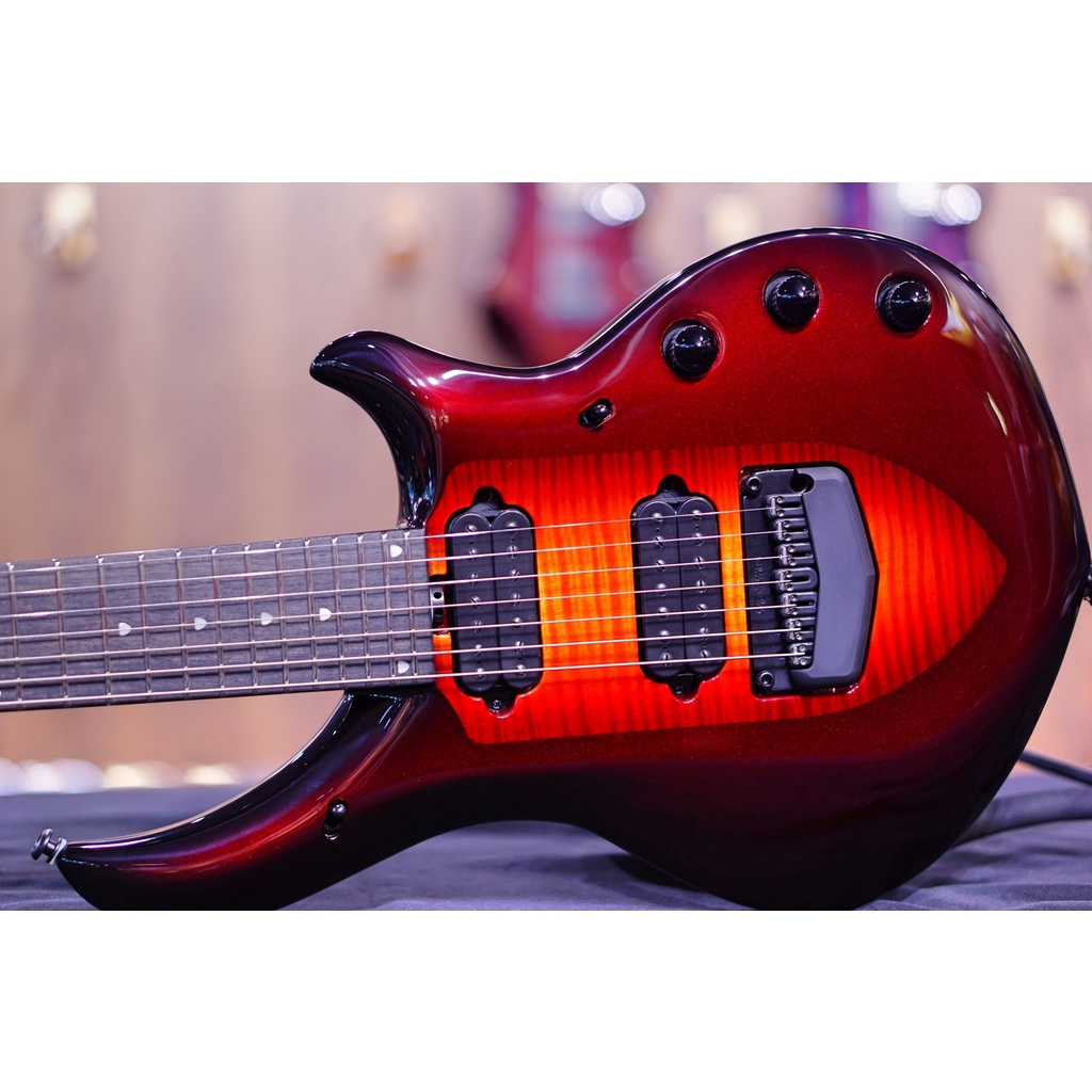 Ernie Ball Music Man John Petrucci Majesty 7 Lava Flow M012952