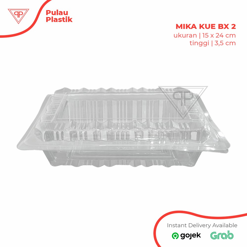 Mika Makanan / Box Mika / Bx 2 Vip / Mika Jajanan Pasar / Mika Nasi Kuning / Isi 50pcs