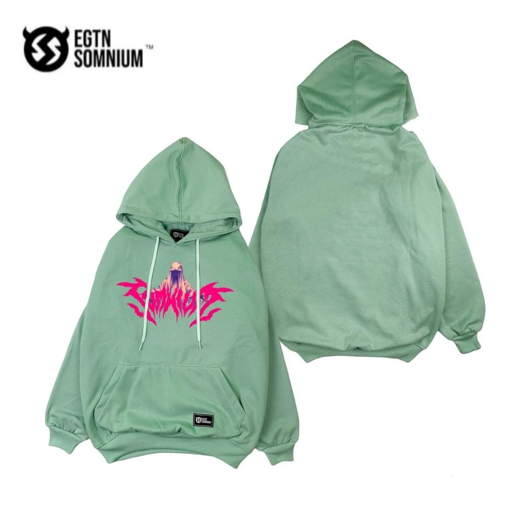 (METAL SIMPLE) Switer Hoodie Mint Pria Keren Jaket Hodie Jumper Warna Mint Motif Fullprint Sweater Hudie Cowok Distro Mint Sweatshirt