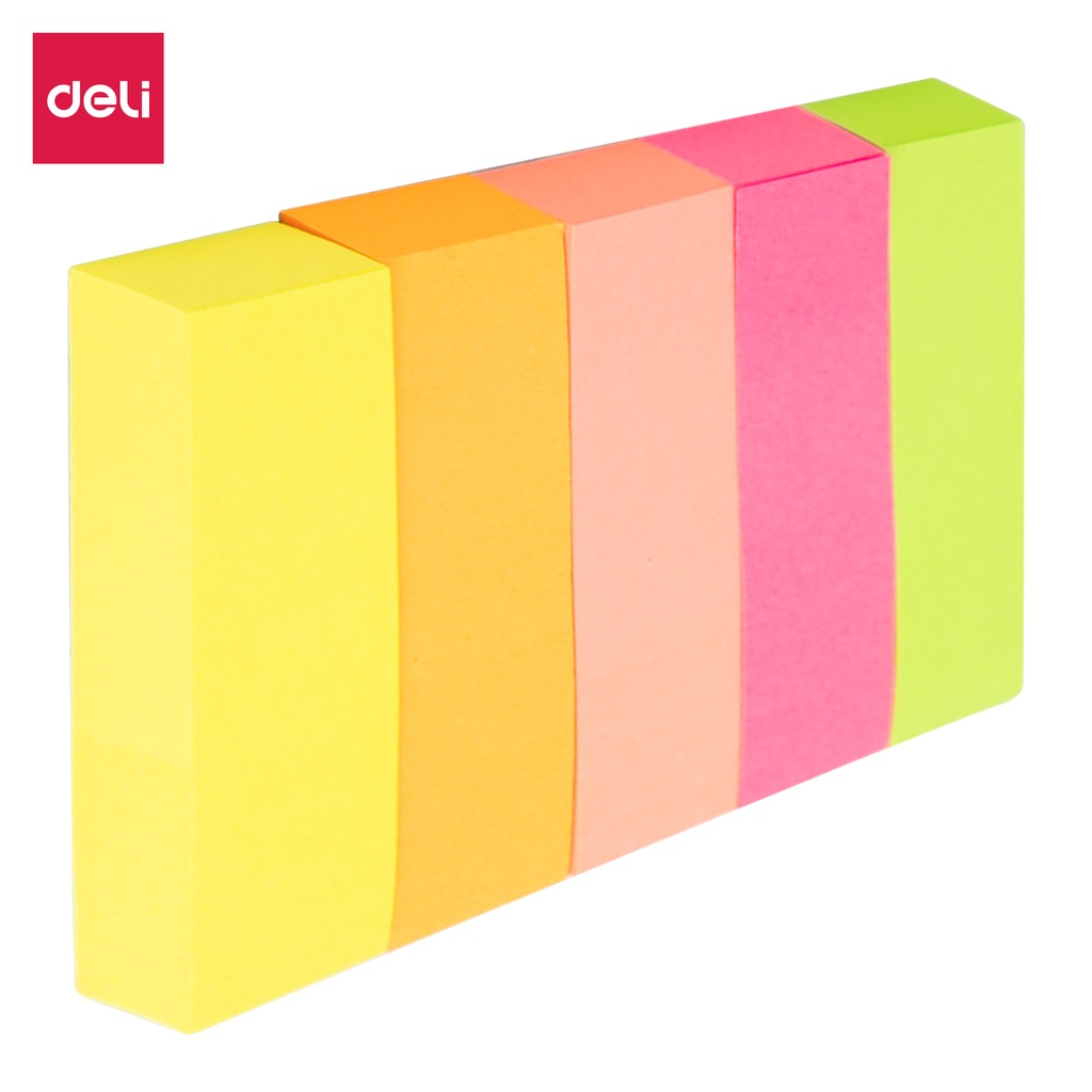 HAPPY TIME DELI STICKY NOTES INDEX TABS STICK UP LABEL CATATAN MEMO TEMPEL 500 LEMBAR KARAKTER LUCU ALAT TULIS KANTOR SEKOLAH KULIAH EA11402