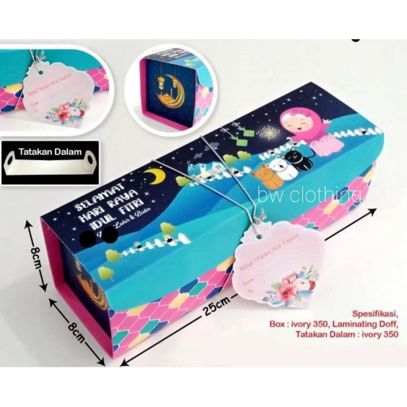 

Dus lebaran / box lebaran/kotak lebaran 25x8x8