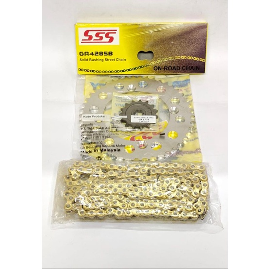 GEAR GIR SET 428 SSS KLAX 150/KLX BF150/KLX D-TRACKER 150(ALL KLX150). GEAR 1 SET KLX 150 BF D-TRACK