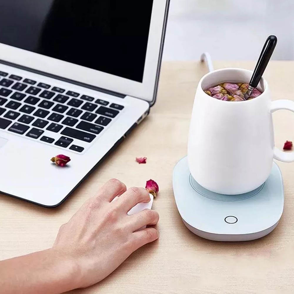 Cup Mug TG23 - Penghangat Cangkir Minuman Elektrik 16Watt Automatic -  Warmer Tatakan Gelas Pemanas Kopi Teh Susu Mini