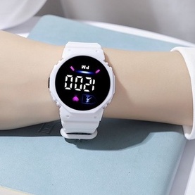 (KW) jam tangan pria wanita rubber digital M-1183