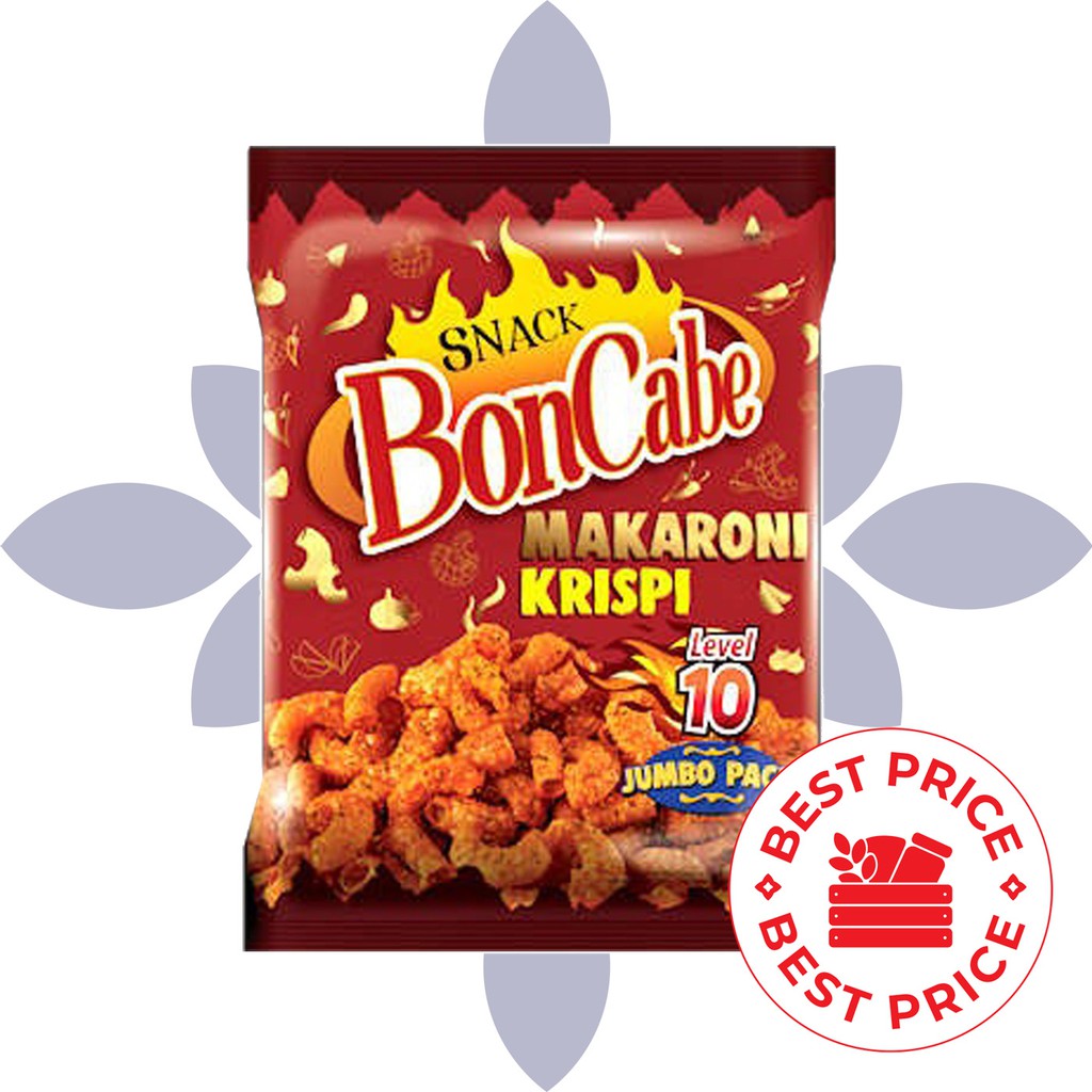 BONCABE - SNACK MAKARONI KRISPI LEVEL 10 - 150 GR (JUMBO)