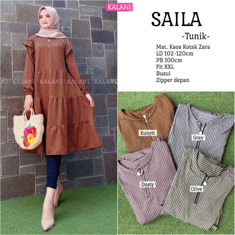 TUNIK KAOS // SAILA TUNIK BY KALANI