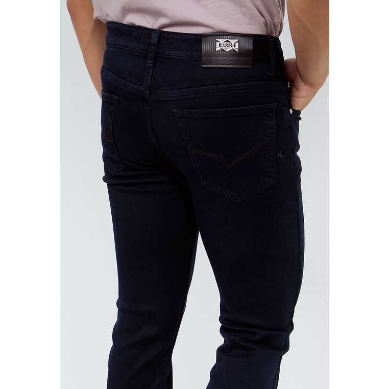 JBBoss Celana Panjang Jeans Polyring Stretch Regular Fit (Dark Blue) / Ramayana Jatinegara