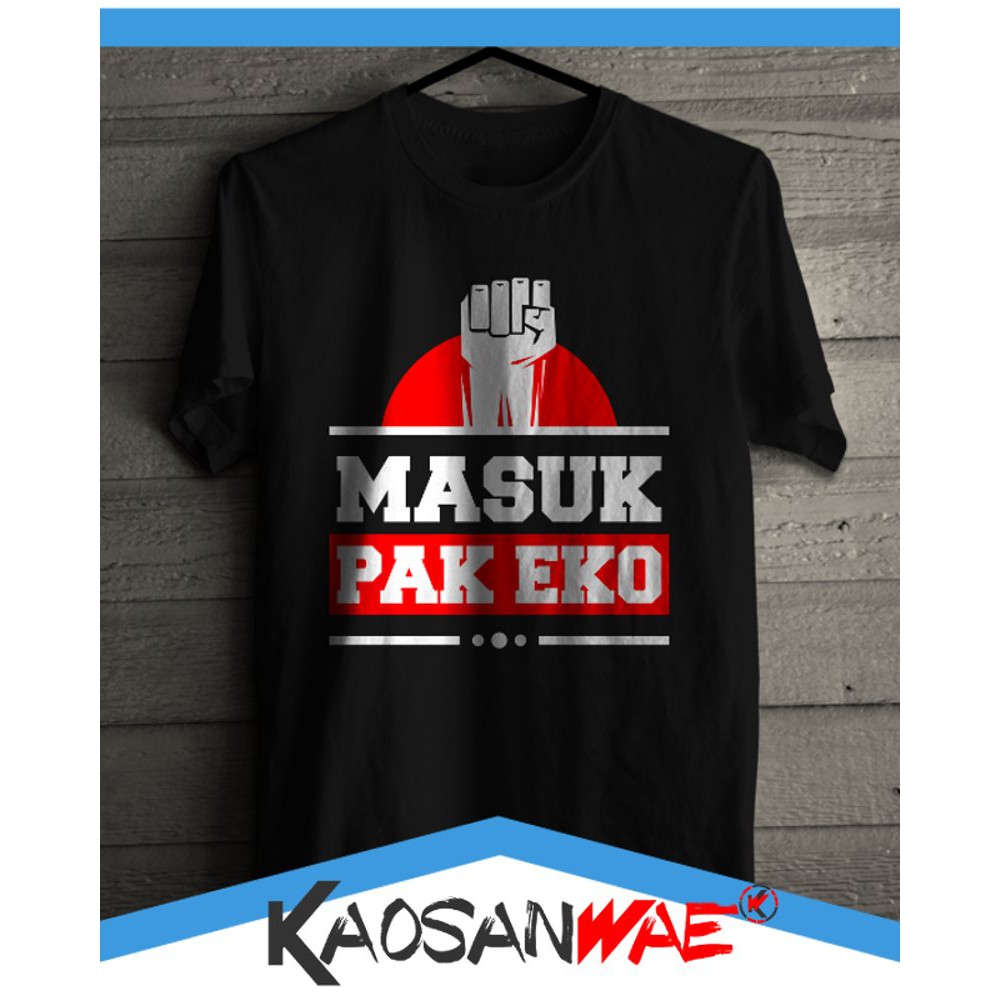 Kaos Lucu Masuk Pak Eko Distro Shopee Indonesia