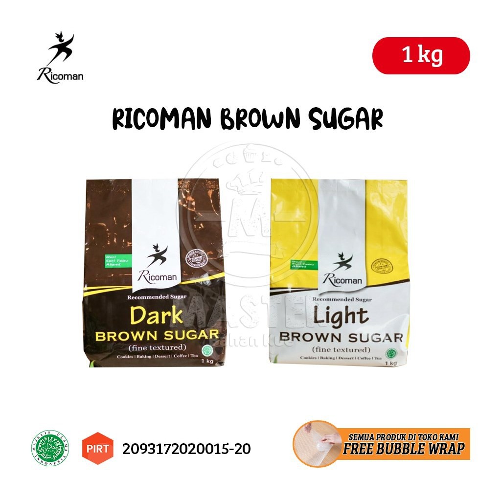 

Ricoman Brown Sugar Bubuk [1 Kg]
