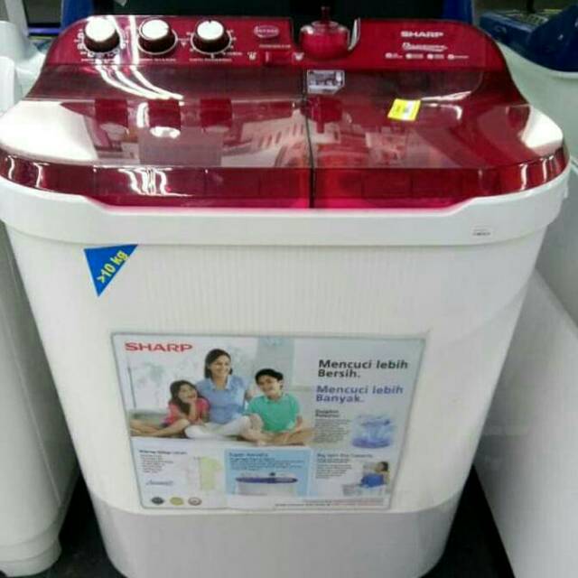 Mesin Cuci Sharp ES-T1090 10kg (2 Tabung)