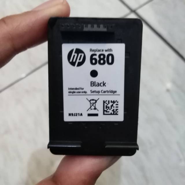 

Catrige 680 warna kosong (tinta habis)
