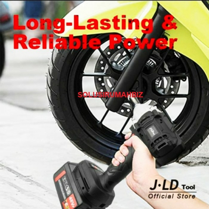 JLD 48S CORDLESS IMPACT WRENCH 48V BOR BUKA BAUT KUNCI 48 VOLT