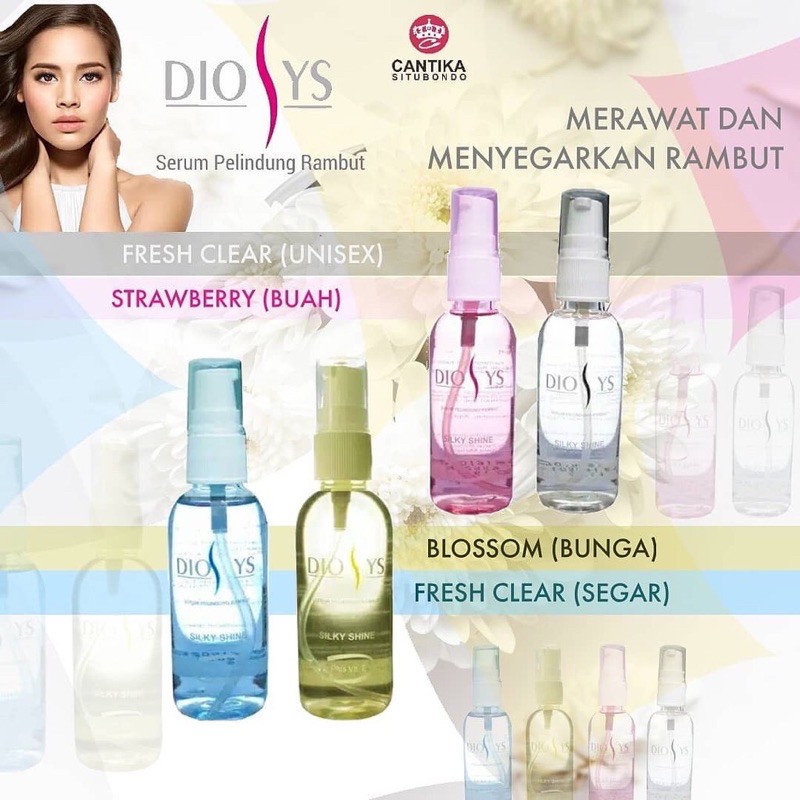 Diosys Serum Pelindung Rambut 60ml