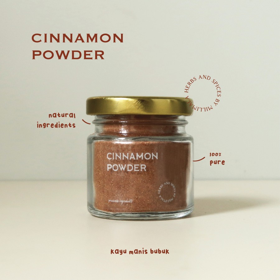 Jual Cinnamon Powder - Kayu Manis Bubuk By Millimala | Shopee Indonesia