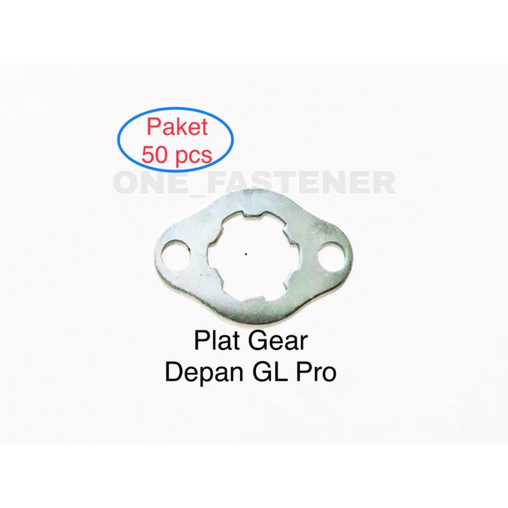 50 pcs Plat Gear Depan GL pro max kleman Ring gear Tiger cb150r cb1006