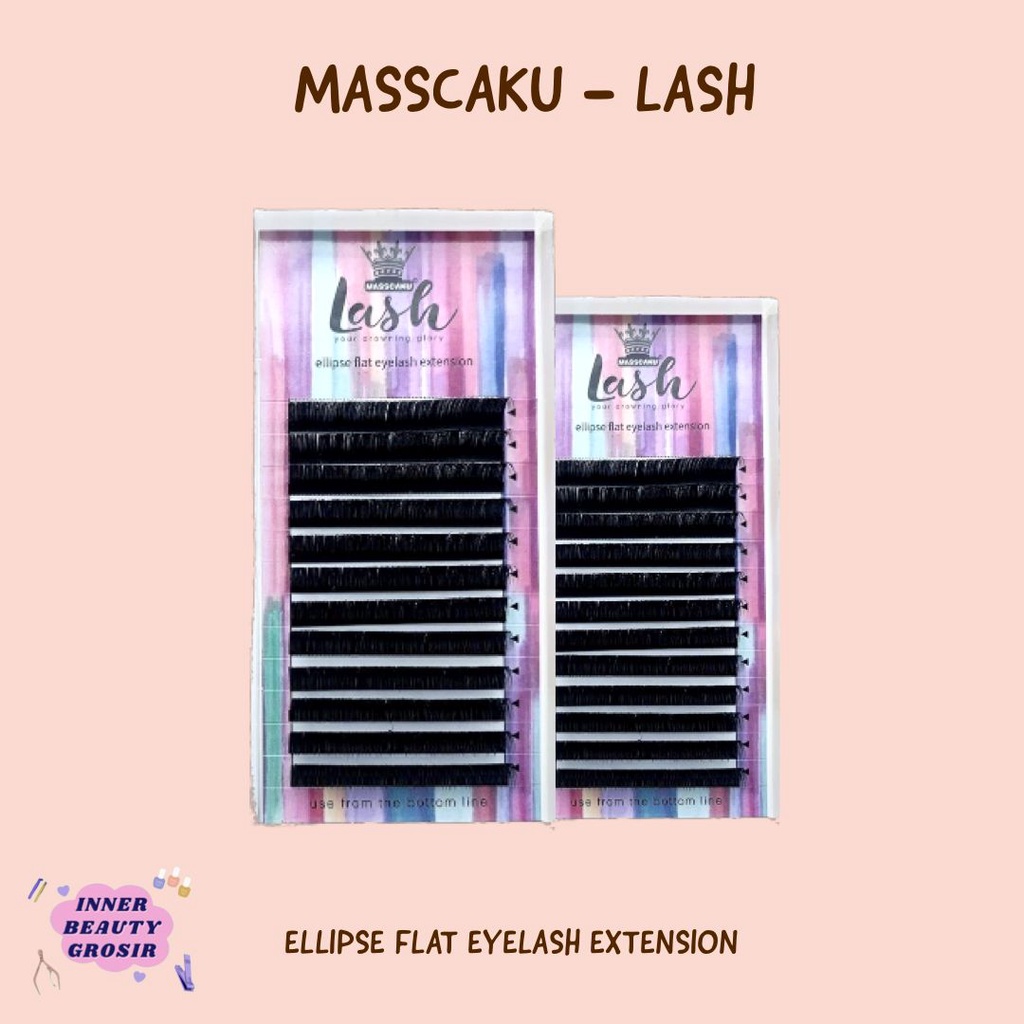 Masscaku Single Lash Ellipse / Bulu Mata Masscaku