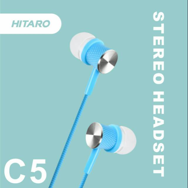 Headset HITARO C5, Power bass, ORIGINAL, GARANSI