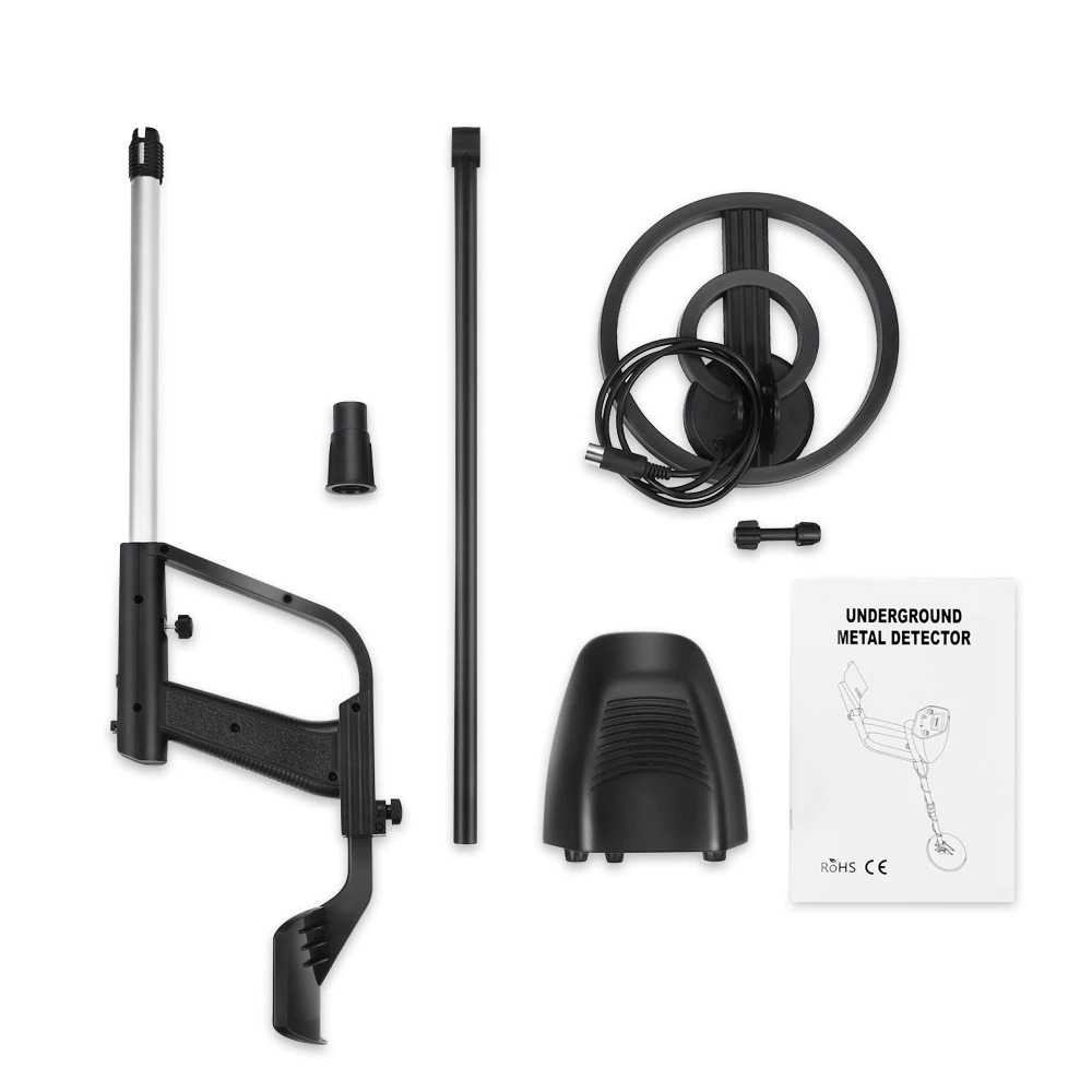 KingDetector Underground Metal Gold Detector - MD-4030P-Hitam