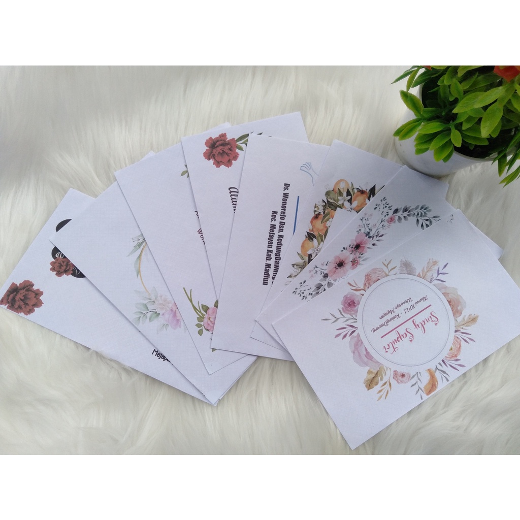 

amplop kondangan custom/nama/alamat/model 20,21,22