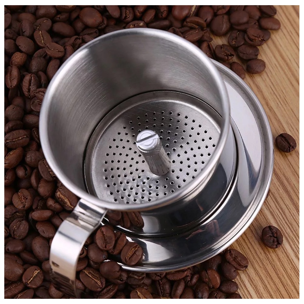 Vietnam Drip Alat Saring Kopi Coffee Drip Pot Stainless Steel