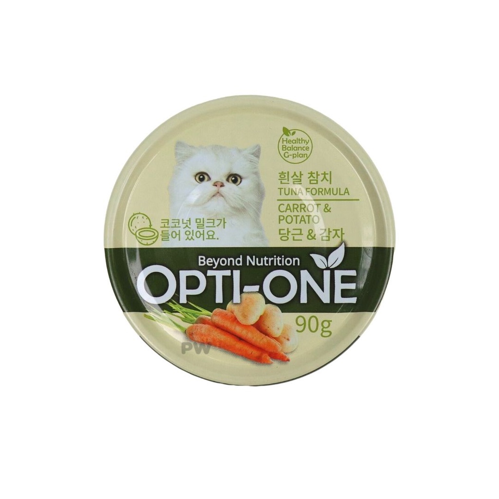 Opti-One White Tuna & Carrot - Wet Cat Food Makanan Kucing