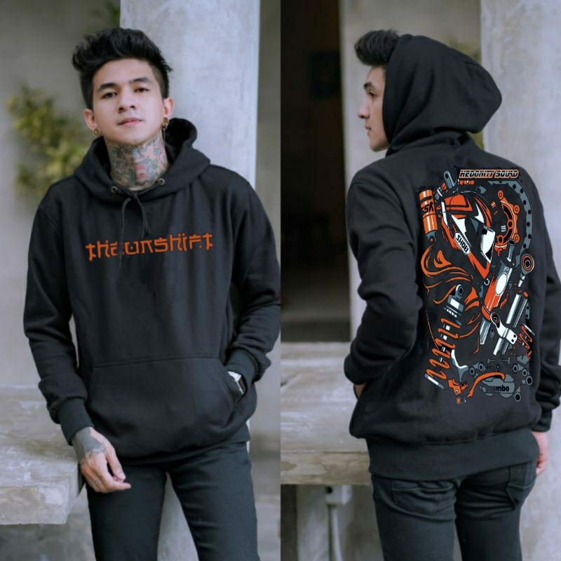  Jaket  pria IKC 002 distro  cbr six Bandung  hoodie dua sisi 