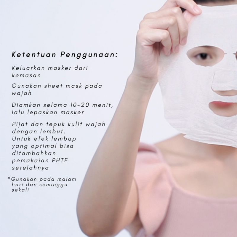 AVOSKIN Retinol Sheet Mask - Masker Wajah Sheet Mask