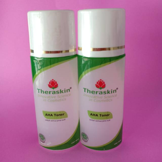 AHA toner theraskin toner aha pencerah
